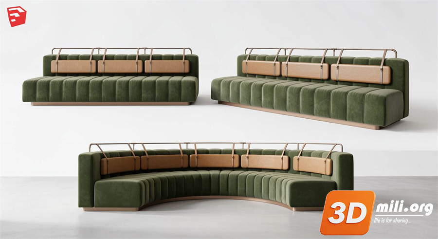 Cafe Furniture Skp Files 